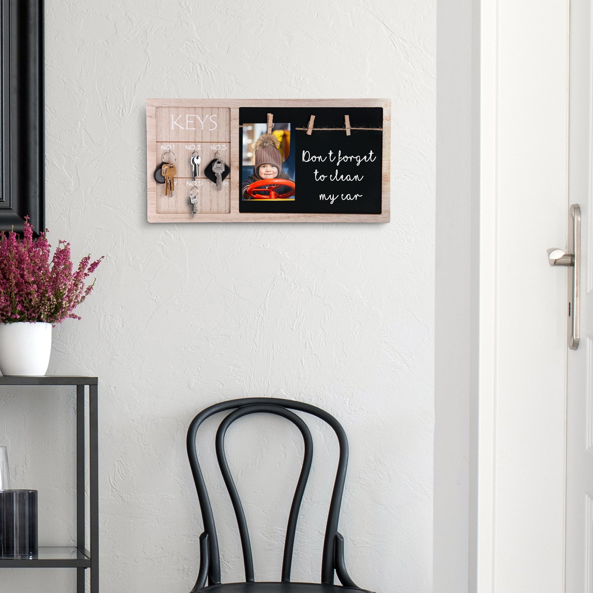 Picture Frame Key Holder - Wall Keychain Holder | Snapinvent.com ...